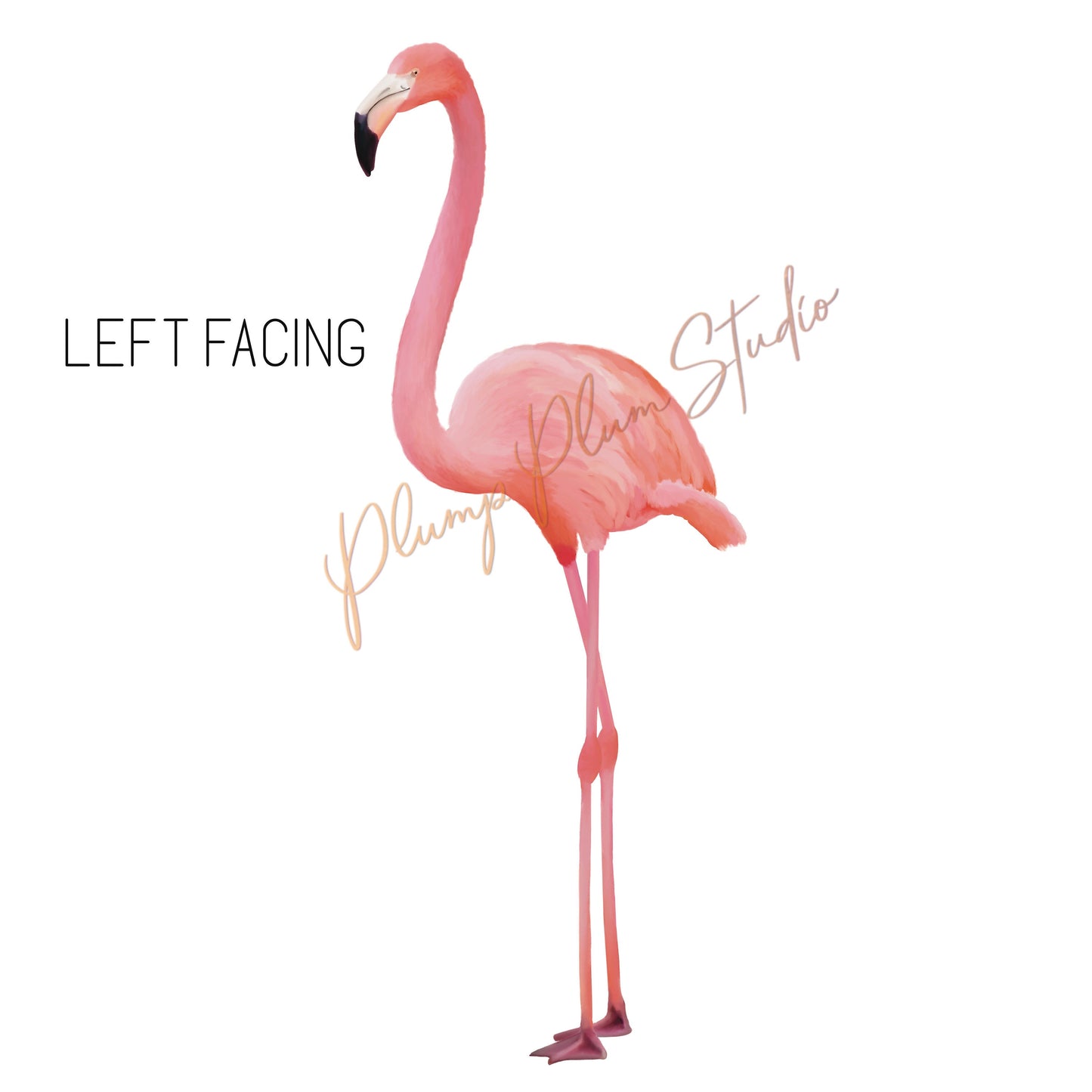 Pink flamingo vinyl decal, large sticker, tall flamingo decal, indoor/outdoor decal, repositionable vinyl textured decal